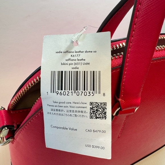 Gorgeous kate spade Dome Satchel in Bikini Pink - New With Tags! 🎀 - Picture 5 of 7
